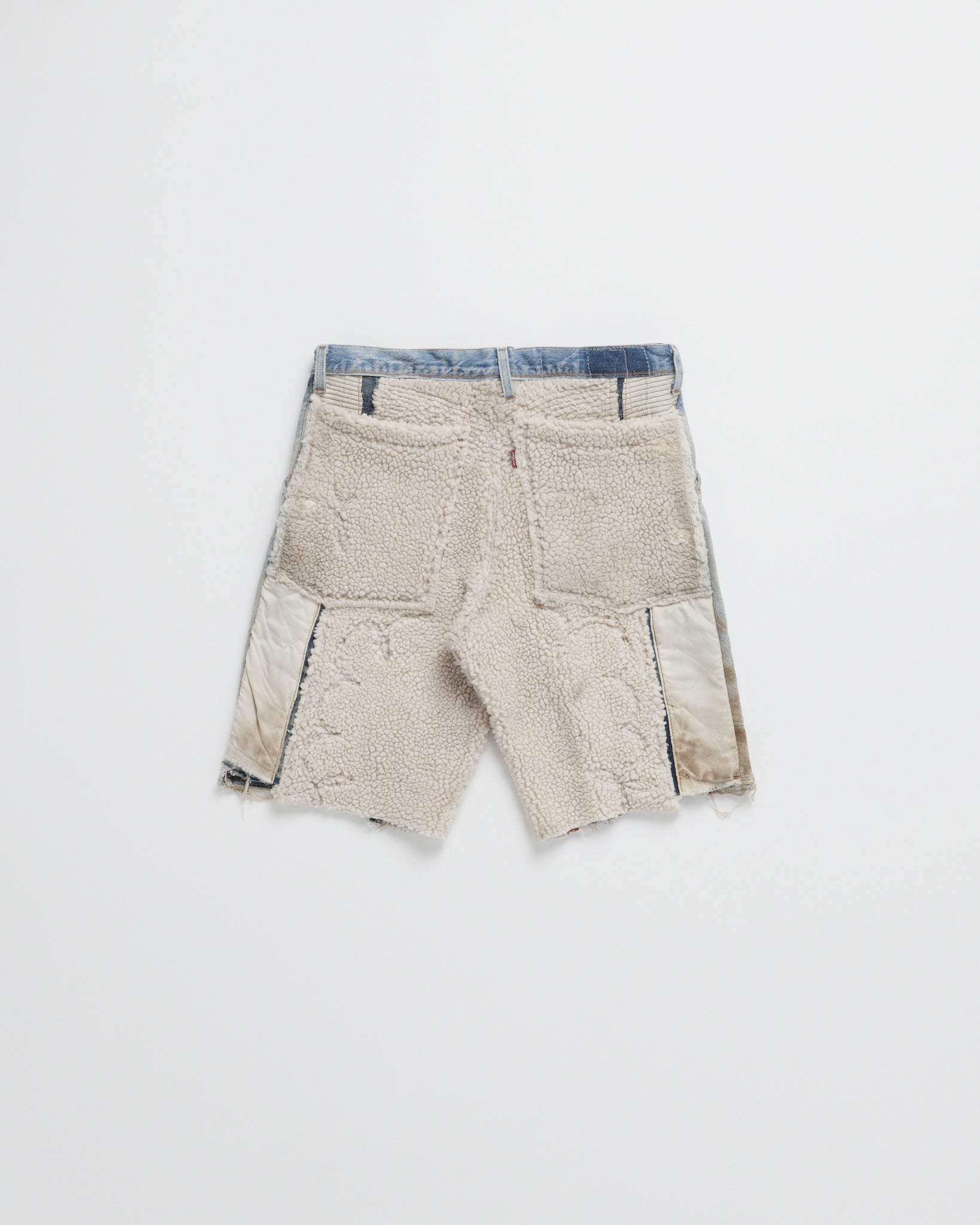 OFN x SPRINGY - 34” DIRTY DENIM SHORTS