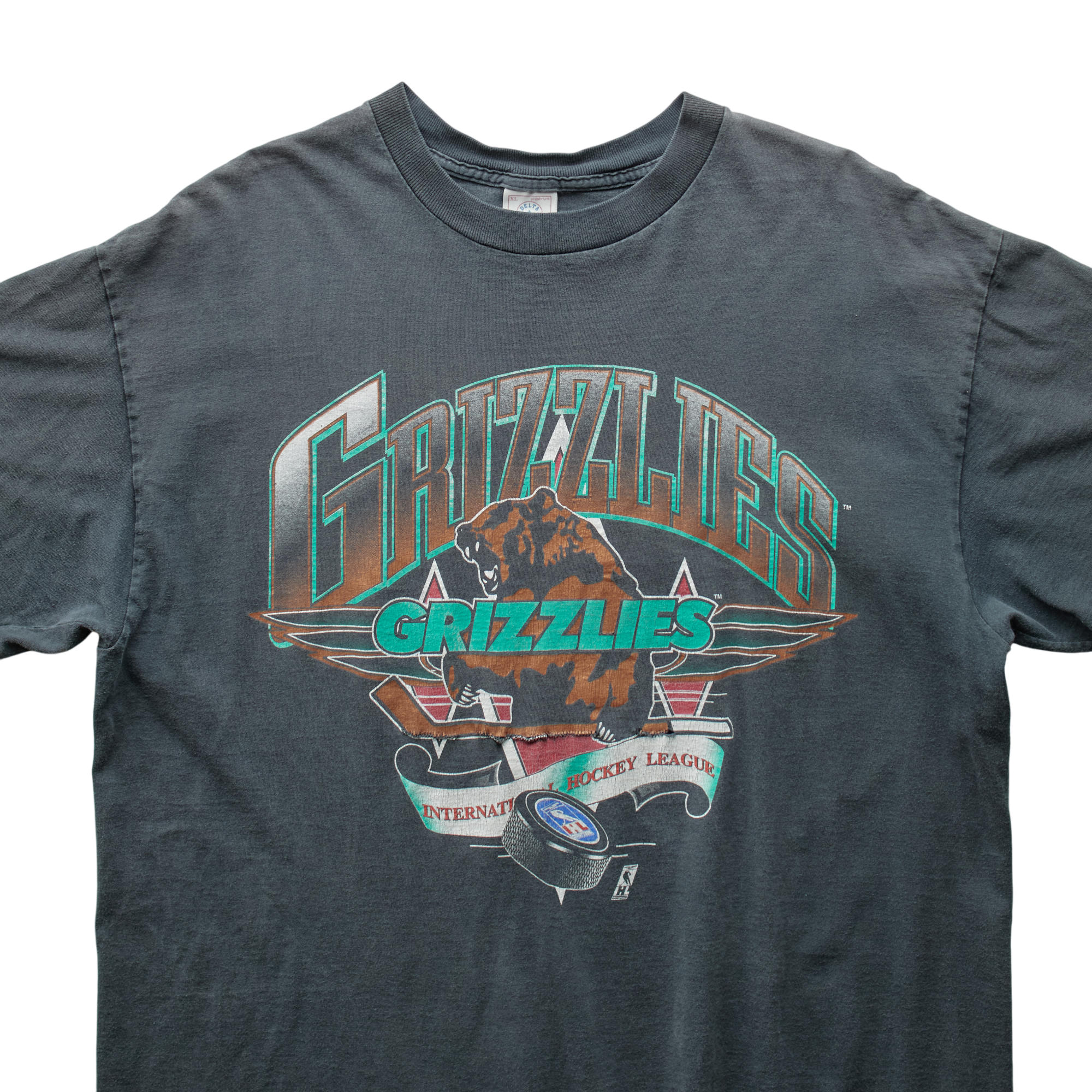 (L) 90s Grizzlies Hockey