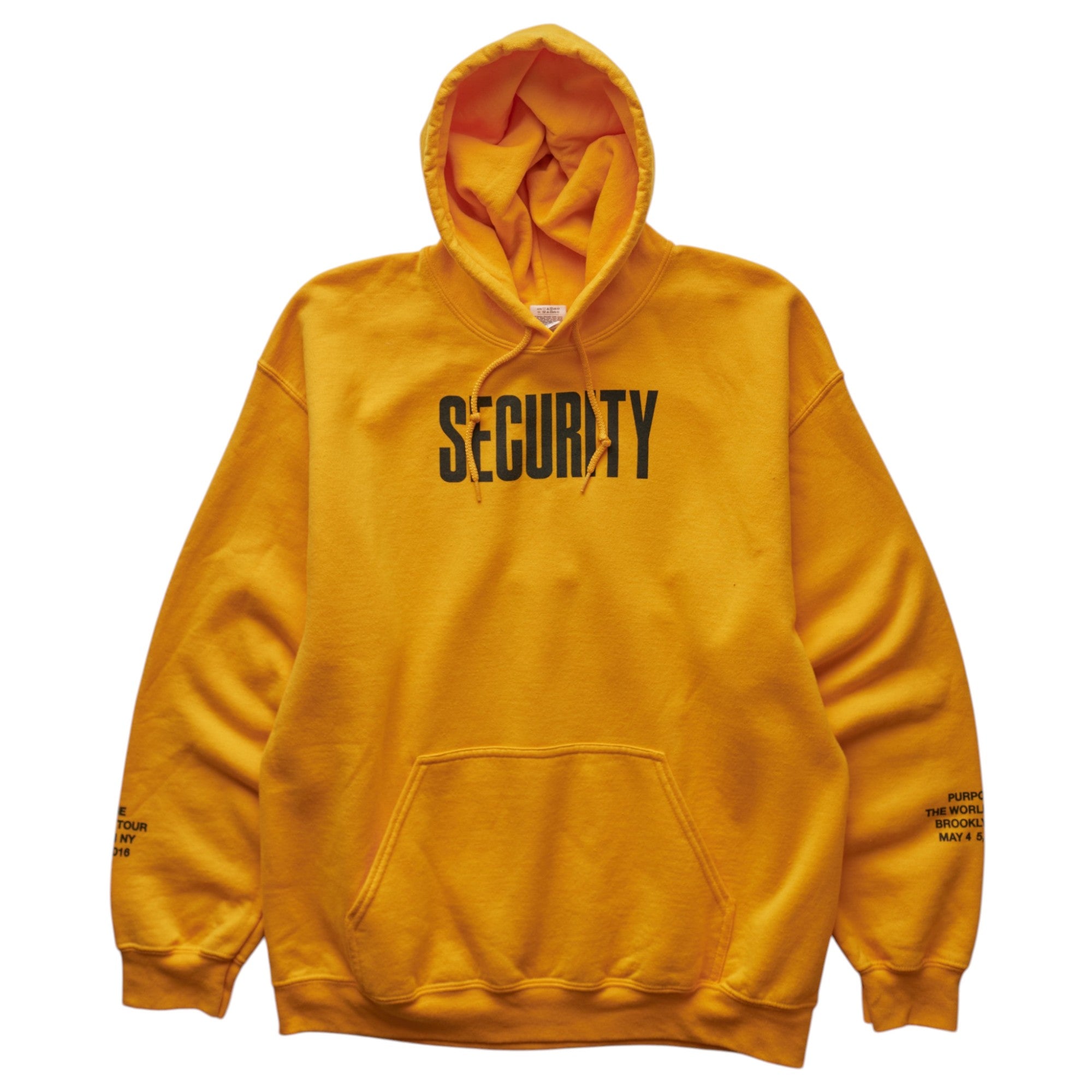 Purpose Tour Security Hoodie